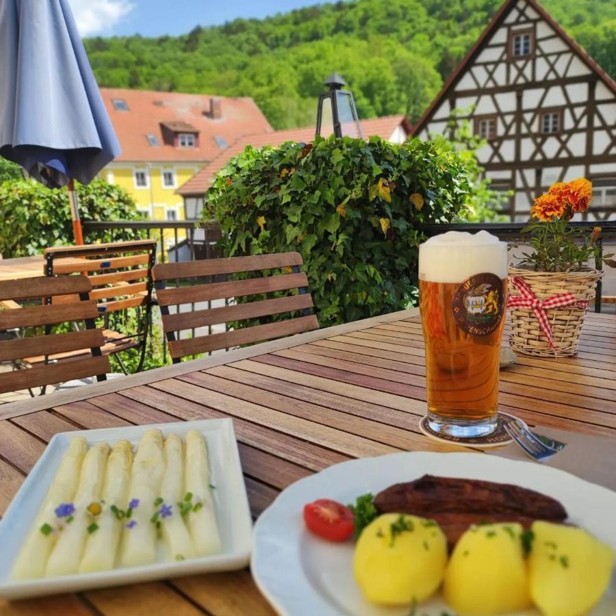 Gasthof Hotel Zur Post Egloffstein Екстер'єр фото